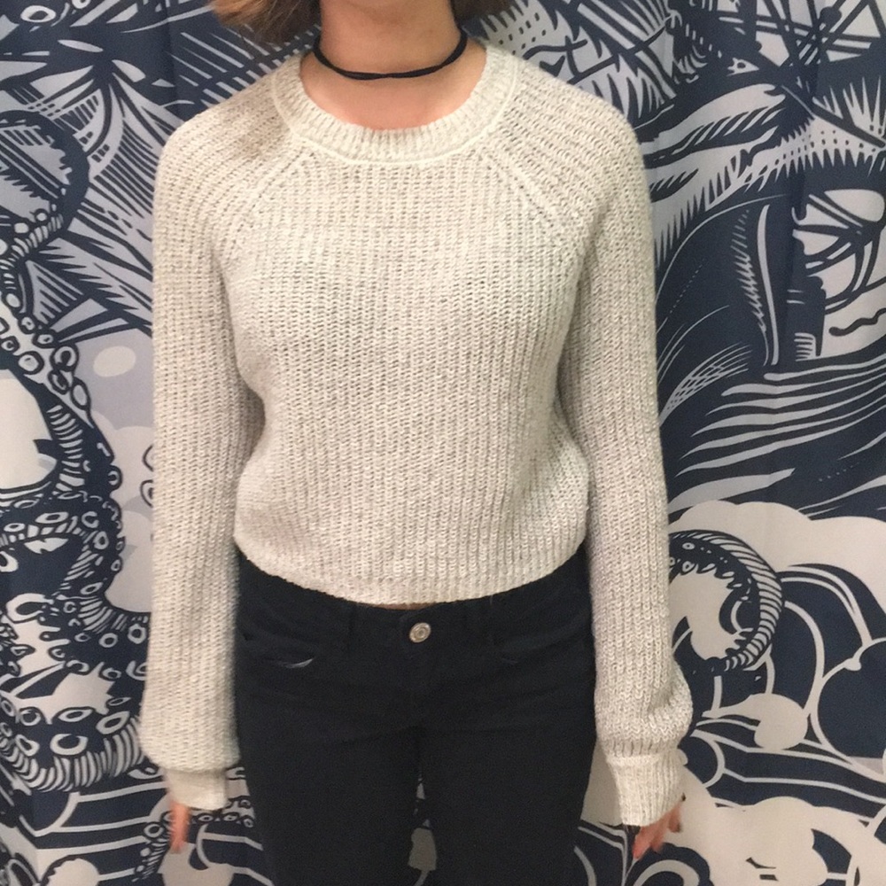 White sweater